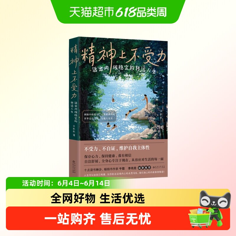 精神上不受力 活出内核稳定的转运人生 文长长  励志 新华正版