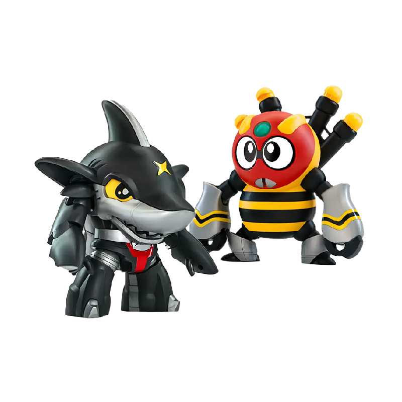 橘猫工业第二弹鲨鱼辣椒拼装模型