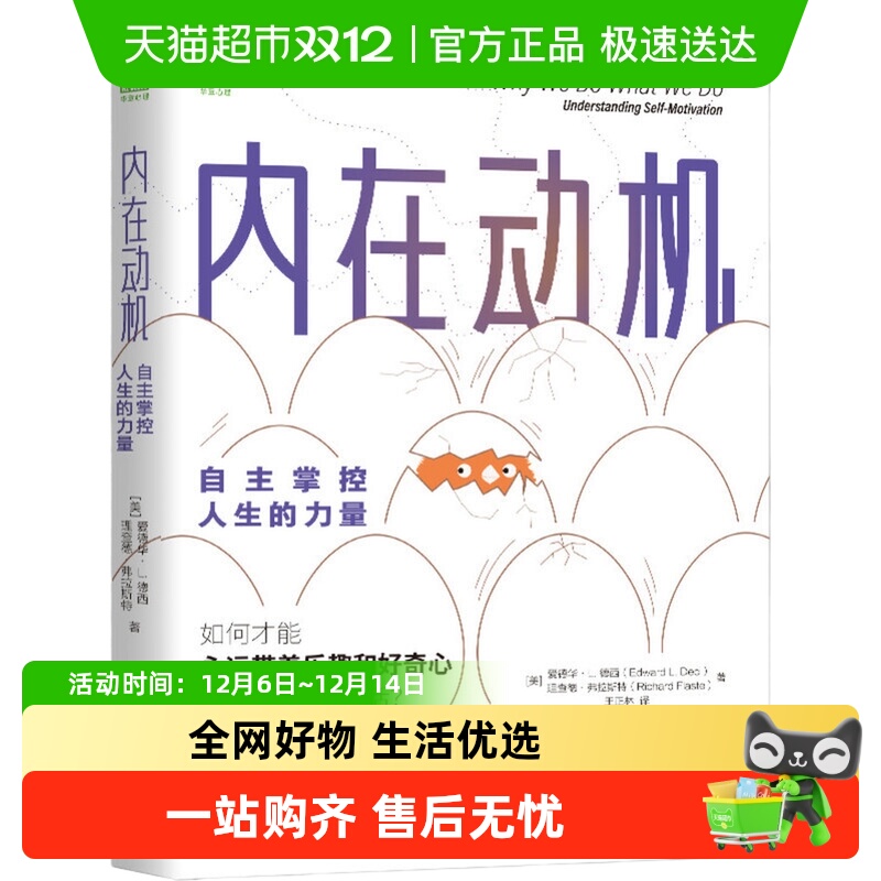 内在动机：自主掌控人生的力量 自我完善成功励志书籍 新华书店