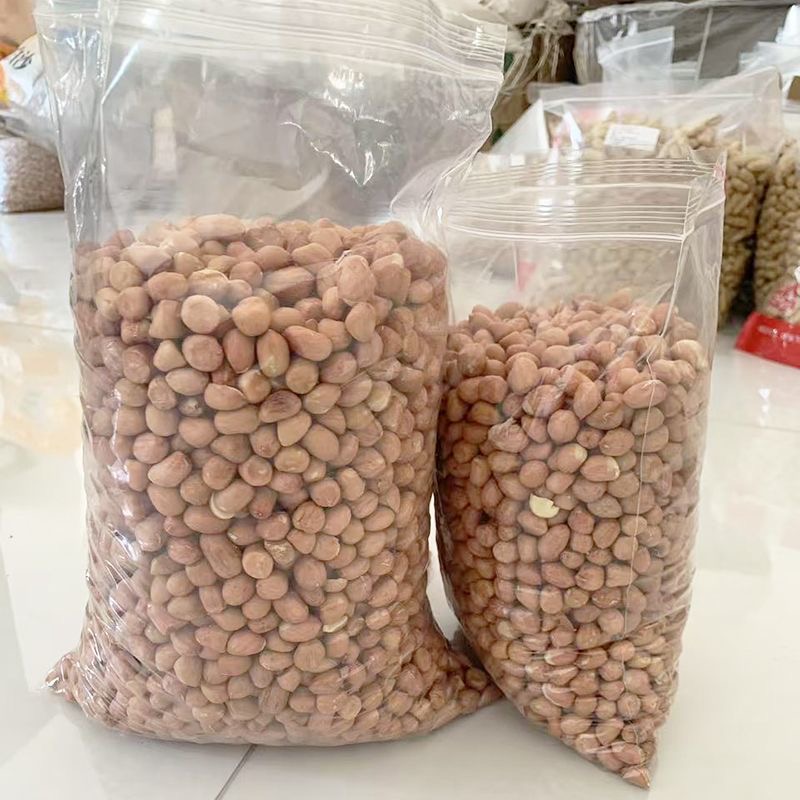 现剥新货特价精选无壳南阳白沙花生米批发粉红皮花生仁家用商用