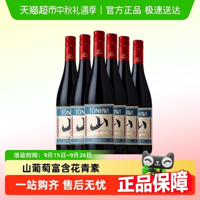 通化甜红葡萄酒汽酒7度浓郁甜美