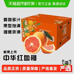 湖北秭归中华红血橙新鲜应季红橙酸甜多汁秭归脐橙时令鲜橙子