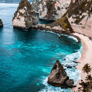 印度尼西亚巴厘岛自由行5天4晚机票+酒店旅游 海神庙佩妮达蓝梦岛