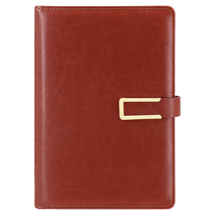 加厚A5笔记本子文具复古商务记事本皮面工作本会议记录本定制logo