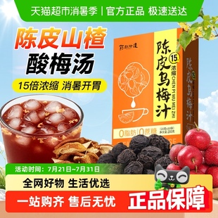 店非原材料独立小包装 酸梅汤陈皮乌梅汁2.0酸梅晶粉官方旗舰正品