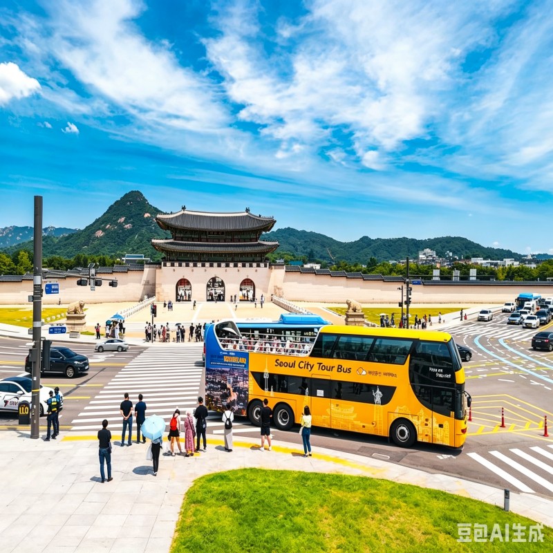 首尔黄气球落日巴士之旅(落日巡游 +夜景体验 +露天观光)