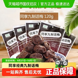 九制話梅蜜餞果干果脯童年懷舊休閑零食梅子梅肉 同享經典