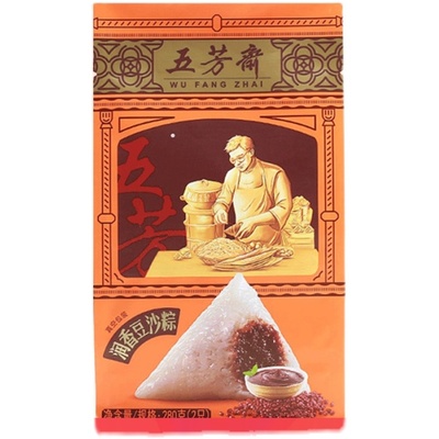 真空润香豆沙粽嘉兴粽子五芳斋
