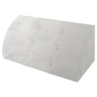 亚克力本册架 书本架手账展示架阶梯 超市文具店本册展示架 笔架