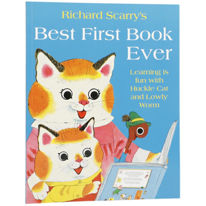 英文原版理查德斯凯瑞童书:我的第一本书 Richard Scarry Collection:Best First Book Ever 儿童英语启蒙图画进口书HarperCollins