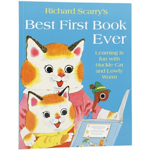 英文原版理查德斯凯瑞童书:我的第一本书 Richard Scarry Collection:Best First Book Ever 儿童英语启蒙图画进口书HarperCollins