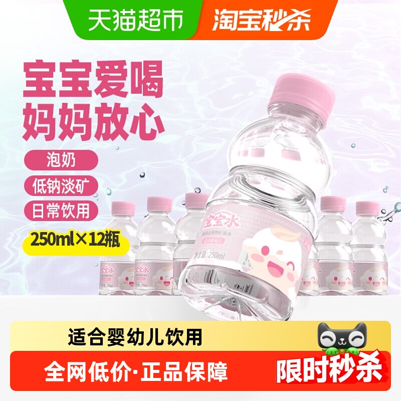 恒大冰泉低钠mini婴儿矿泉水图片