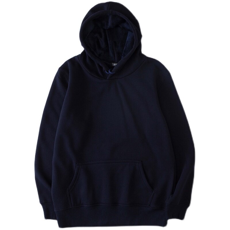 定制卫衣外套加大码纯棉套头公司工作服印字印LOGO班服聚会服订制