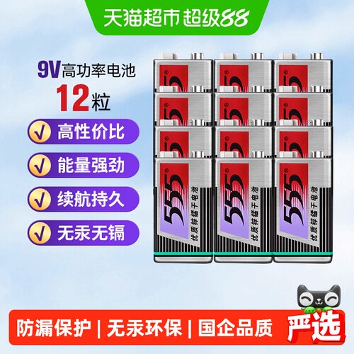 555九伏碳性电池安全防爆12只