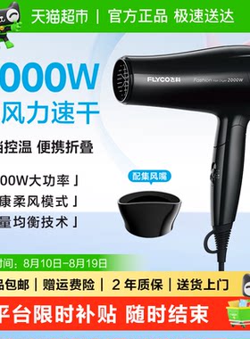 Flyco飞科2000W可折叠吹风机