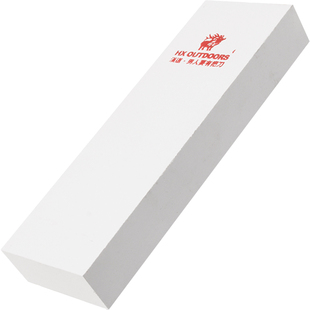 汉道白刚玉双面粗细天然磨刀石厨房家用快速磨刀神器专业开刃油石