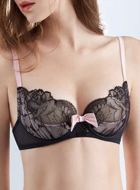 YI75B 75C 75D 甜美诱惑 刺绣蕾丝聚拢舒适