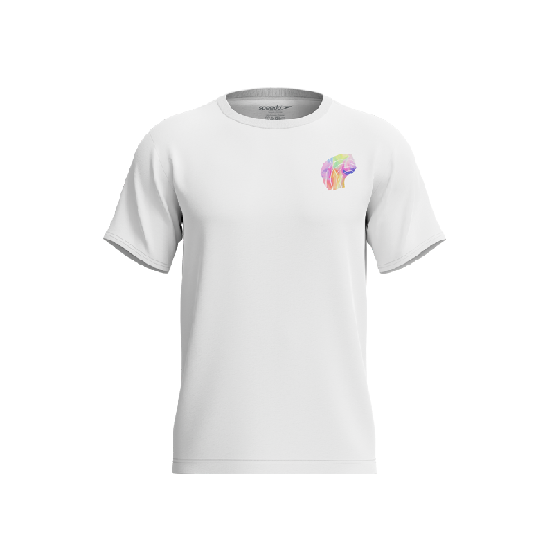 Speedo男女情侣同款高弹T恤户外