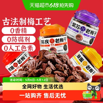 梅饴馆1/1无核老梅干青梅干零食