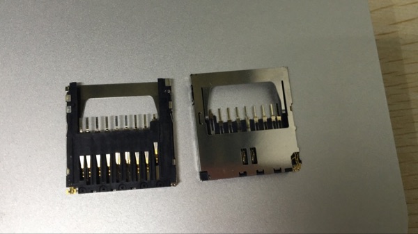 现货 山一 卡座 FPS009 系列 9pin 自弹式SD卡座 卡槽
