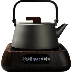 容山堂电器电陶炉茶炉纯钛电热水壶煮茶器金属户外大烧水壶提梁壶