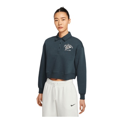 【自营】NIKE耐克女子运动休闲套头衫卫衣IM7487-390