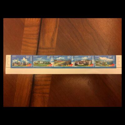 2000-16 深圳经济特区邮票 原胶全品全新邮票 联票不折，邮局正品