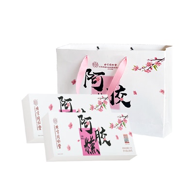 北京同仁堂驴皮阿胶糕年货礼盒