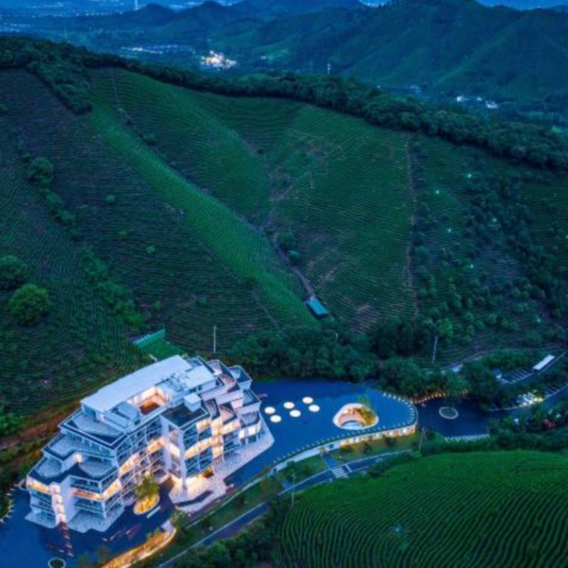 安吉涵田度假村·望山雲居2晚含早+正餐+温泉+旅拍+手作等