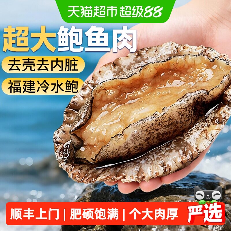 云储生活超大个鲍鱼皇去壳纯肉图片
