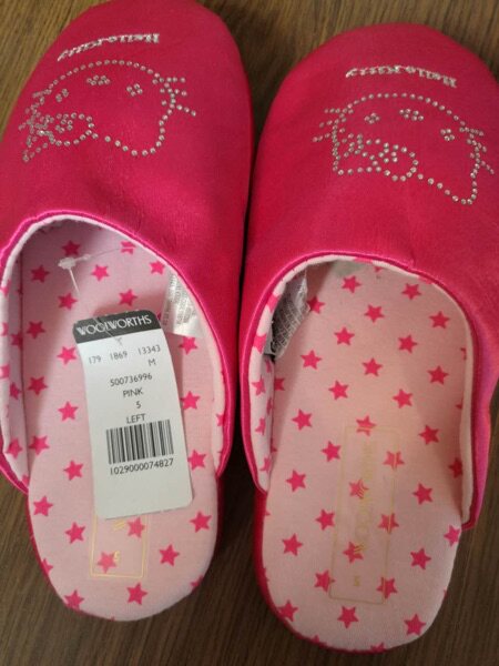 Pantoufles enfants en satin - Ref 1018722 Image 3