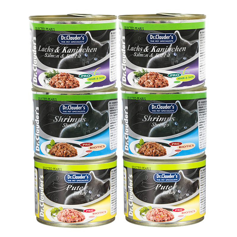 克劳德医生猫罐头200g*6营养无谷
