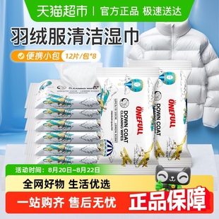 ONEFULL羽绒服清洁湿巾清洁免水洗强力去污免洗清洗剂专用神器