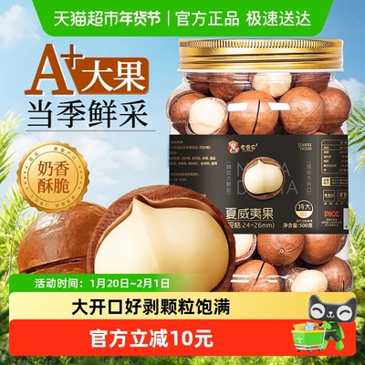 老香农特大夏威夷果奶油味坚果