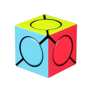 奇艺方圆魔方异形金字塔四叶草花瓣铜币星星儿童智力开发益智玩具