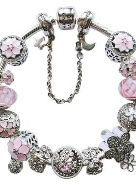 银手链手镯正生纯银纯银瑞丽