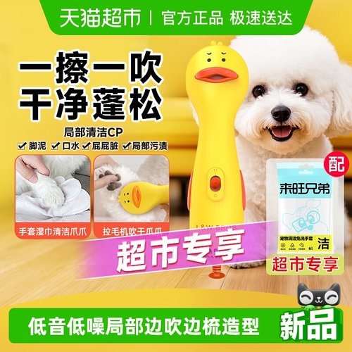 来旺兄弟局部清洁吹干吹风拉毛机