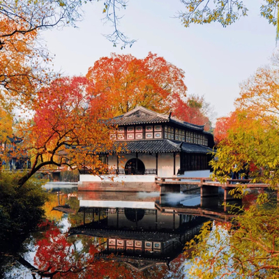 杭州出发 苏州拙政园/狮子林寒山寺山塘一日游纯玩无购物四大园林