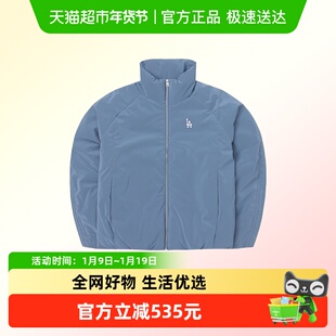 MLB女款立领保暖羽绒服时尚百搭棉羽夹克日常通勤休闲上衣外套