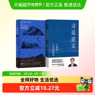 【套装2册】寻觅意义+在绝望之巅 王德峰人文讲演录 哲学知识读物