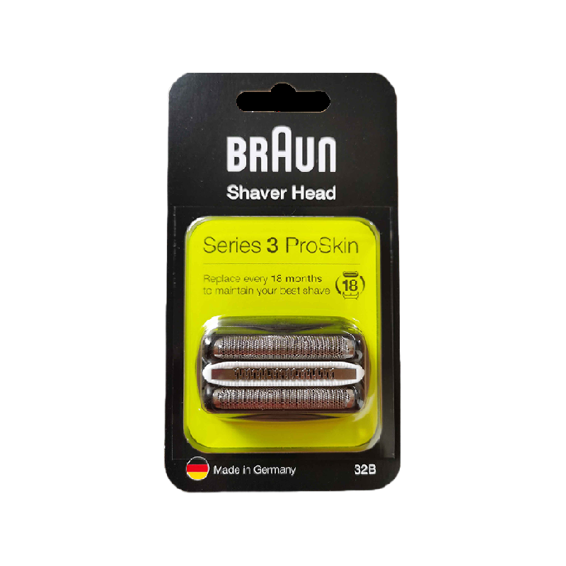 Braun/博朗德国进口电动剃须刀3系刀头网膜32B原装配件适配3系