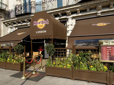 英国伦敦老公园径硬石咖啡Hard Rock Cafe London Old Park Lane