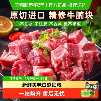 西捷进口原切精修不注水牛腩