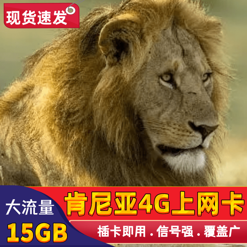 肯尼亚电话卡内罗毕1/5天6天7天8天10天12天15天30天上网卡