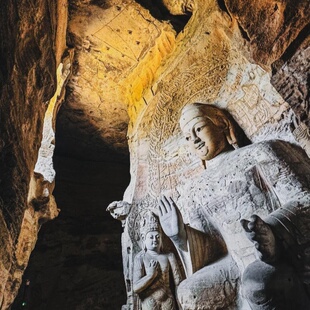 山西旅游太原晋祠五台雁门关大同云冈悬空寺5日4钻6人跟团