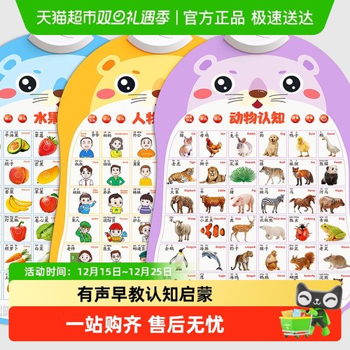 星星舟宝宝有声挂图发声早教玩具