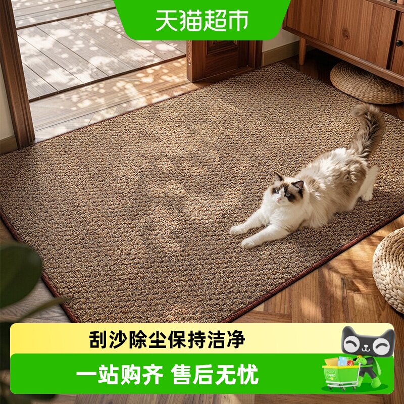 大江椰棕入户门地垫进门地毯高级玄关脚垫子蹭脚垫家用门厅地垫