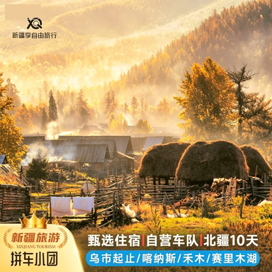 新疆北疆旅游10日阿勒泰伊犁纯玩小团