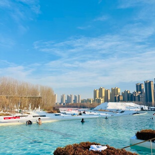 [清河半岛温泉-温泉票+鱼疗+嬉雪票]闲时（周一到周五）双人票