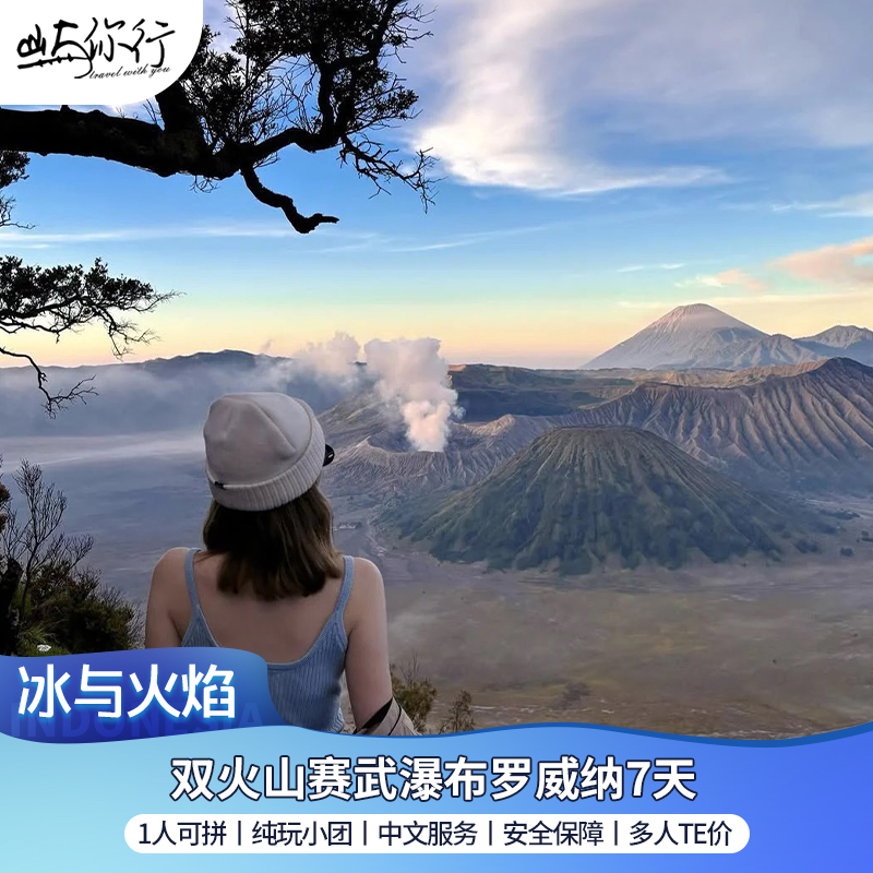 1人拼小團I印尼布羅莫Bromo宜珍火山科莫多羅威納佩尼達島7天6晚